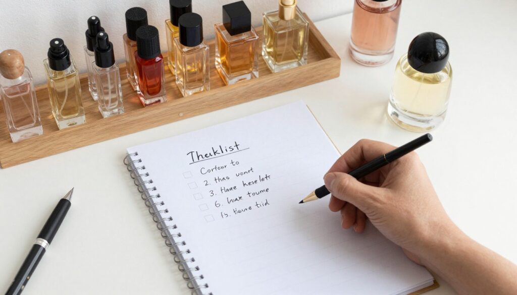 Checklist persiapan parfum untuk Lebaran