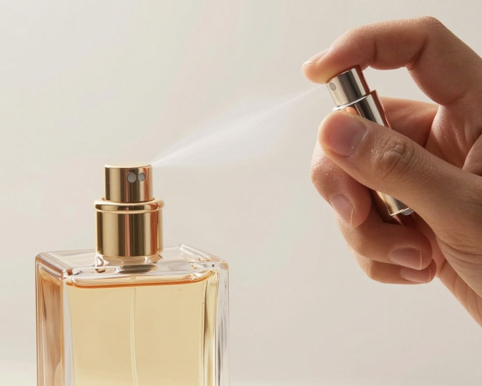 Jumlah semprotan parfum yang tepat dalam botol