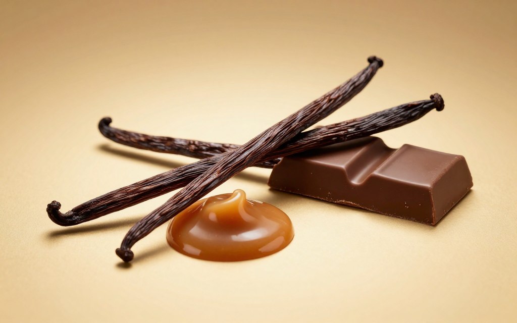 Vanilla, karamel, dan cokelat sebagai inspirasi parfum gourmand